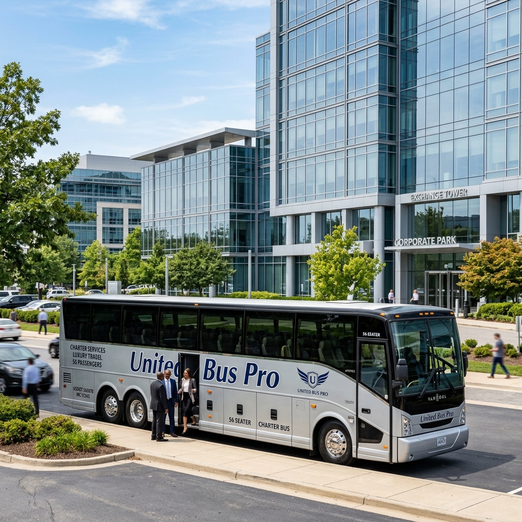 Full-Sized Charter Bus