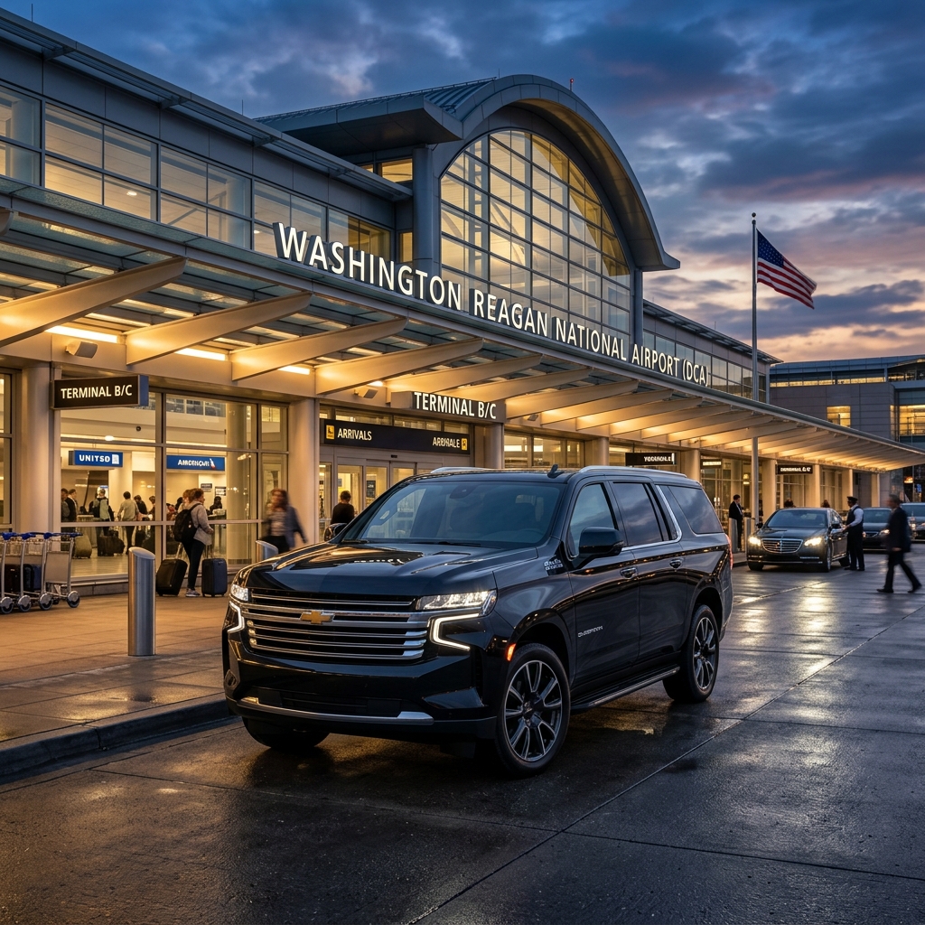 Chevrolet Suburban SUV – 6 Passengers