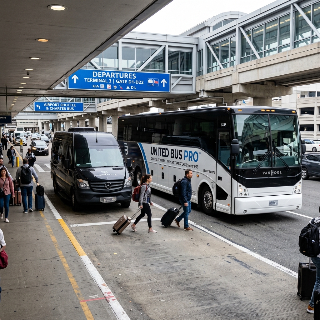 Airport Charter Bus Rentals